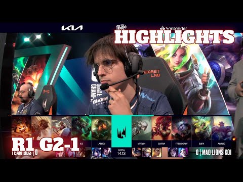 BDS vs MDK - Game 1 Highlights | Round 1 LEC Summer 2024 Playoffs | Team BDS vs Mad Lions KOI G1