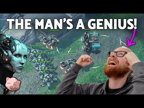 WORLD RECORD! uThermal's 1 Terran v 7 Insane Terran AI (PiG Reacts) - StarCraft 2
