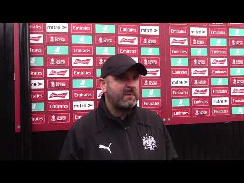 Neil Young - Wrexham Post Match Interview