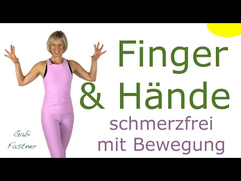 👋 15 min. Finger und Hände gekräftigt, gelockert und massiert | ohne Geräte, im Stehen