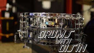 Video thumbnail for Ludwig Supralite 14x5.5" Steel Snare - Drums With Oisín (MMTV) by Musicmaker
