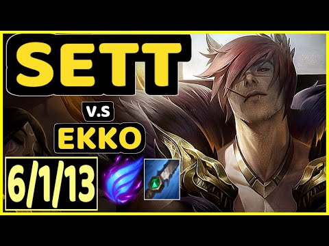 ZUAO (SETT) vs EKKO - 6/1/13 KDA JUNGLE CHALLENGER GAMEPLAY - BR