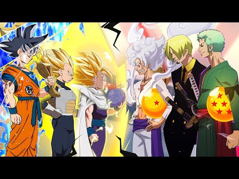 Dragon Ball Z VS One Piece in EPIC Crossover Battle!