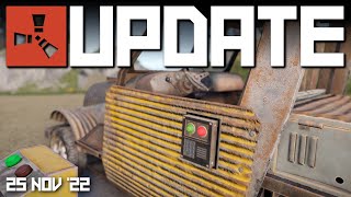 Code locks on cars! | Rust Update 25th November 2022