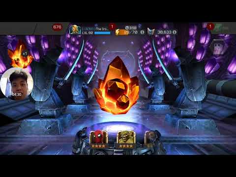 5* CRYSTAL, 2x 4* CRYSTAL & AQ MAP 6 CRYSTAL OPENING [MARVEL CONTEST OF CHAMPIONS]