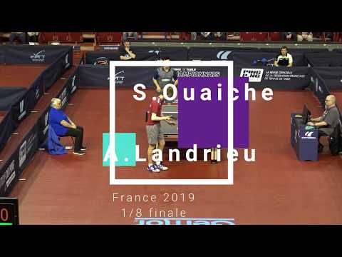 France 2019 - 1/8 Stéphane Ouaiche - Andréa Landrieu