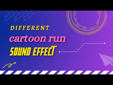 Funny different cartoon footstep sound effect