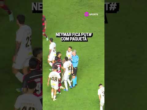 NEYMAR DEU CANETA NO PAQUETÁ E FICOU REVOLTADO COM UMA FALTA POR TRÁS #shorts