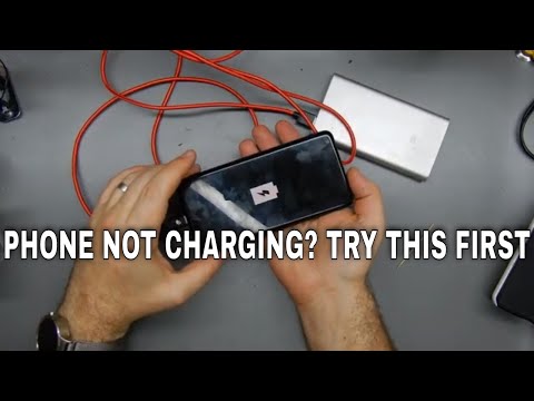 Phone won't charge - try this quick and simple fix