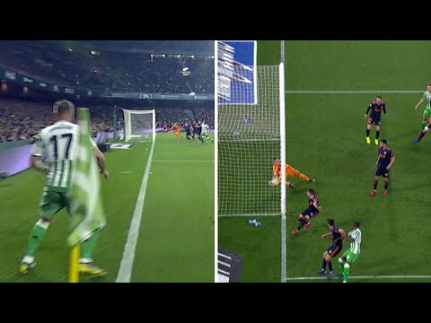 Joaquín gol olímpico 2019. Betis - Valencia Copa del Rey