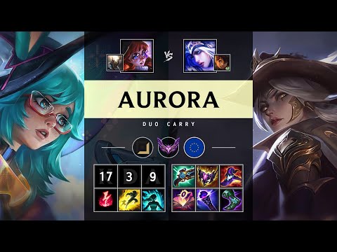 Aurora Carry vs Ashe: Triple Kill, Dominating - EUW Master Patch 14.24