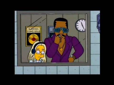 Bien chamaco! MC Hammer Los Simpson