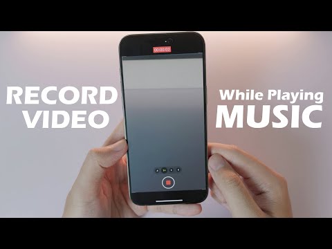 iOS 18 – Play Music record video at same time ANY iPHONE