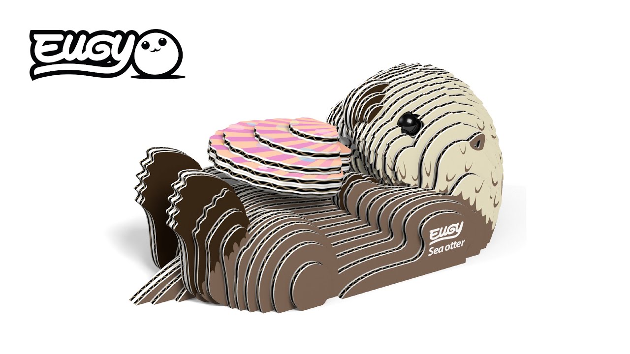 Eugy Bastelset 3D Seeotter