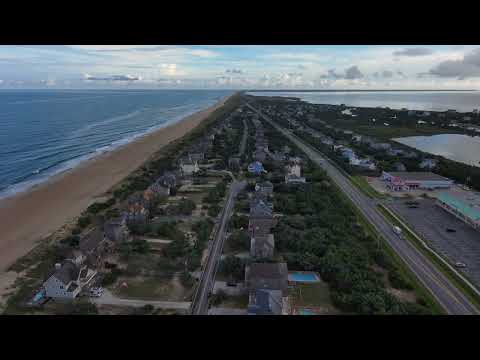 Avon North Carolina - Outer Banks - 360 Degree Aerial Pan