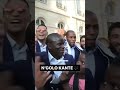 Paul Pogba, France Soccer team players and fans signing N'golo Kante song