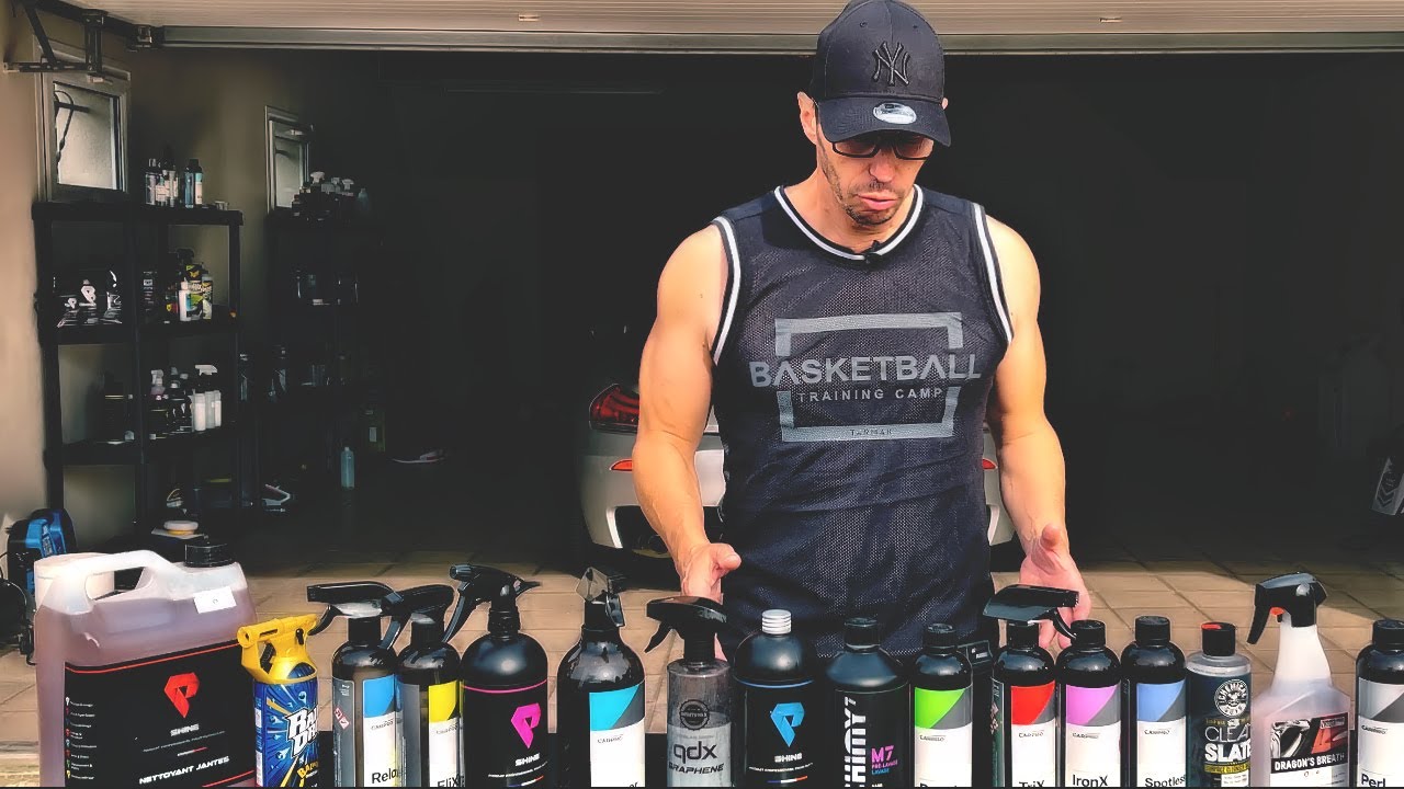 Quels produits utilisent les professionnels du detailing !