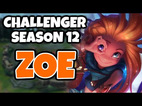 This is how I make ZOE work in SEASON 12 | Challenger Zoe | 11.24 - League of Legends
