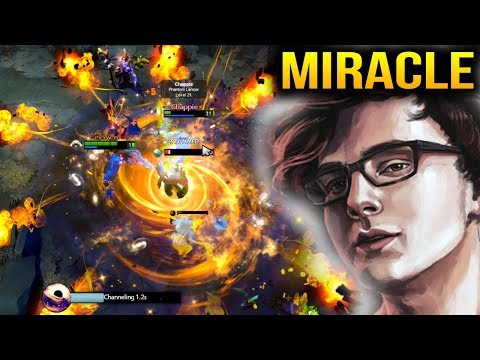 Miracle- Enigma go Mid - Black Hole + Naga Setup Dota 2