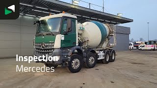 Mercedes-Benz Arocs 3240 8X4 8m3 IMER Mixer Steel suspension Automatic Airco E betonblander lastbil | Billede 4 - Machineryline