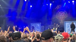 Anthrax - intro + you gotta believe at tuska 2016 HD