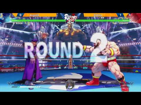 Red Dirt Rumble! #3 - STREET FIGHTER V - Loser's Finals - Argoth (M.Bison) vs. Zohta (Zangief)