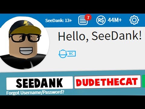 Preston roblox account password