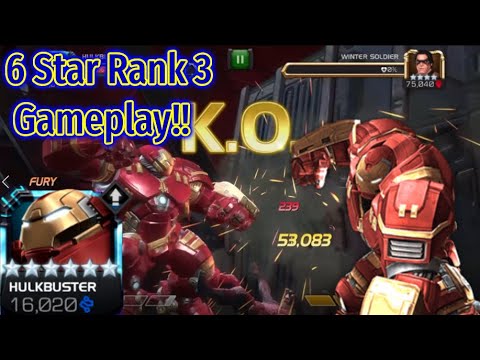 6 Star Rank 3 Hulkbuster Is A BEAST!! | Realm Of Legends Destruction | Marvel Contest Of Champions