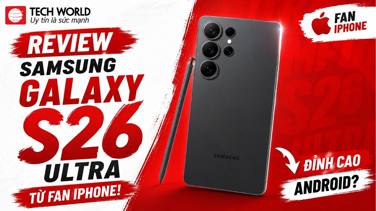 Samsung Galaxy S26 Ultra 5G (12GB/256GB) Chính Hãng Việt Nam