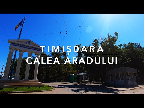 Calea Aradului Timisoara - De la Altex pana la cimitir - plimbare cu bicicleta -