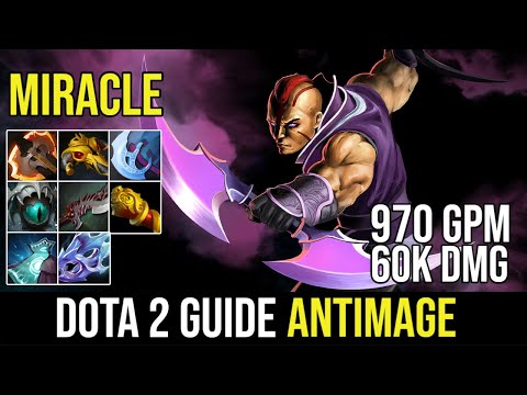 MIRACLE Safelane Antimage DotA 2 Full Gameplays. Miracle Outfarm Alchemist.