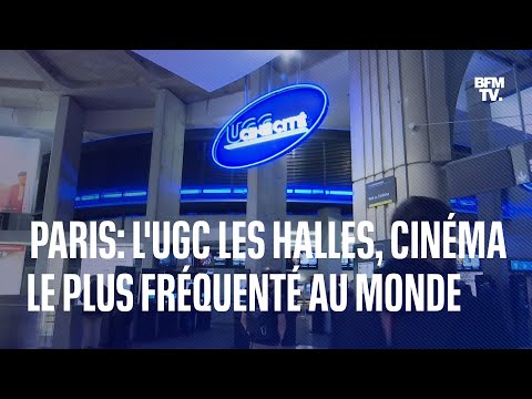 Au cœur de l'UGC Les Halles à Paris, devenu le cinéma le plus fréquenté au monde