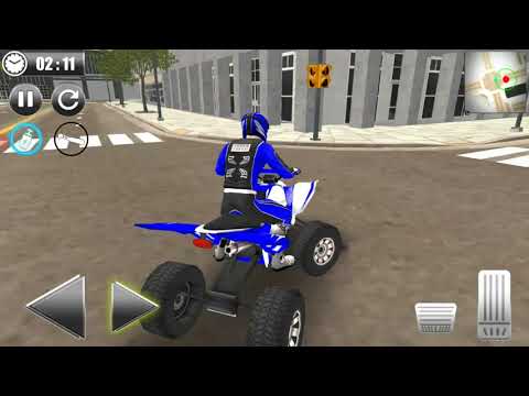 modern city ATV Taxi sim - Quad bike simulator 2021/Android game play