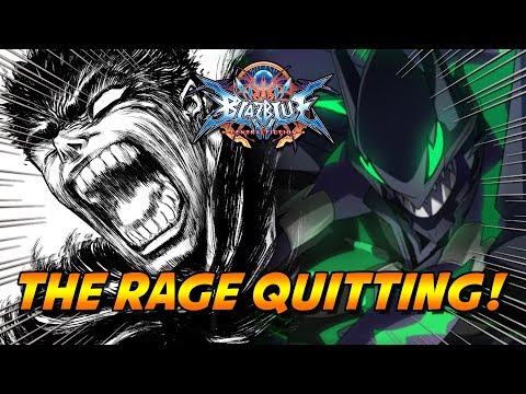 THE RAGE QUITTING! - Blazblue: Central Fiction |ONLINE MATCHES| Ep.47