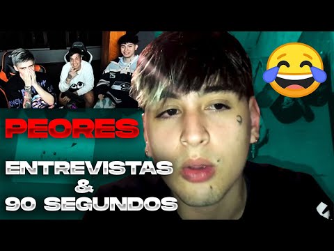 LIT KILLAH,DUKI Y RUSHERKING REACCIONAN A PEORES ENTREVISTAS Y 90 SEGUNDOS