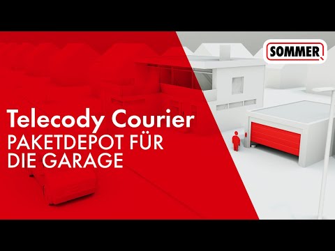 So wird die Garage zum smarten Paketdepot | Telecody Courier von SOMMER | Smarte Garage