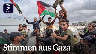 Palästinenser wollen nach Gaza-Stadt zurück
