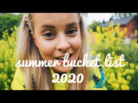 50 ASIAA, JOTKA VOIT TEHDÄ KESÄLLÄ KORONASTA HUOLIMATTA | Summer bucket list 2020