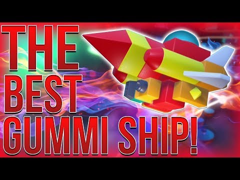 Kingdom Hearts 2 - How To Make The STRONGEST Gummi Ship!