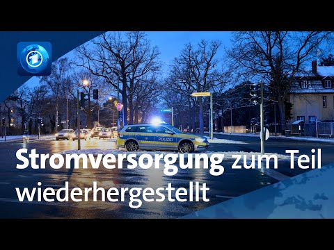 Nach Anschlag in Berlin: Stromversorgung zum Teil wiederhergestellt