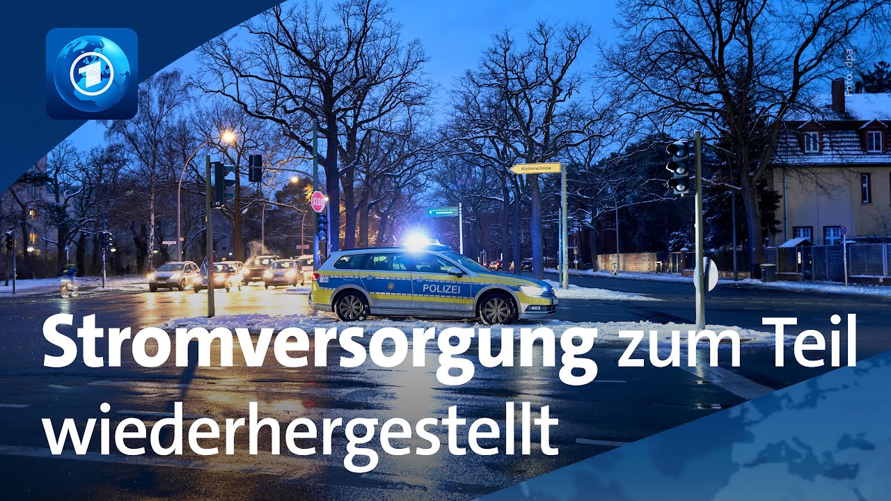 Nach Anschlag in Berlin: Stromversorgung zum Teil wiederhergestellt