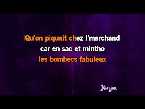 Karaoké Mistral gagnant (Live - En toute intimité) - Lara Fabian *