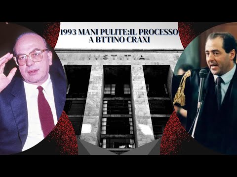 1993 MANI PULITE:IL PROCESSO A BETTINO CRAXI