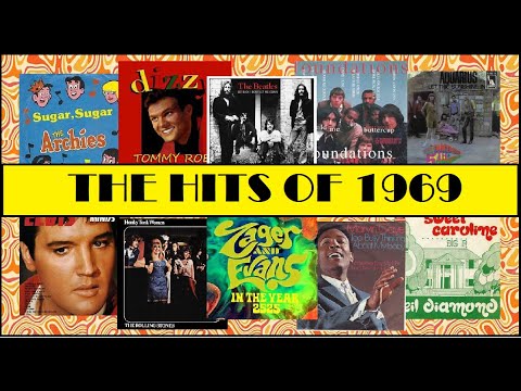 The Hits Of 1969 - Best Selling 60s songs - Greatest Music Sixties - Chart Playlist