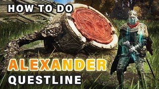 How to get the GREATLY Increase SKILL Damage Talisman | Shard of Alexander Questline ► Elden Ring