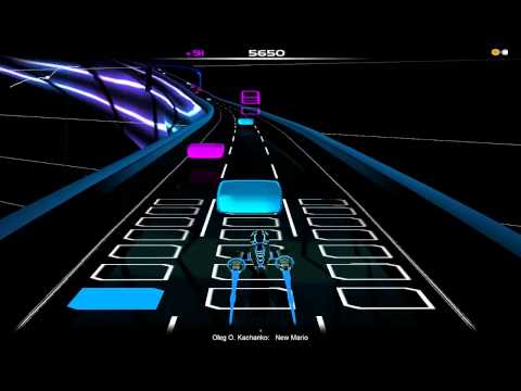 Let´s Audiosurf 8 Bit Tunes #08 [HD] -Oleg O. Kachanko / New Mario-