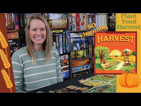 Enjoy HARVEST | A Worker Placement Game of Cuteness!