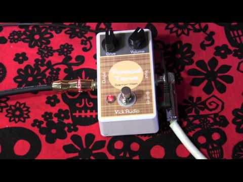 Vick Audio Tweed Tone Distortion guitar pedal demo
