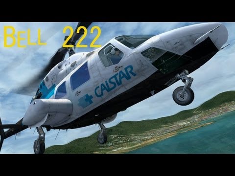 Cera Sim - Bell 222B FSX Gameplay HD