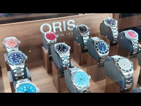 Oris Big Crown Pointer Date, caliber 403 colorful mechanical watches 20-bar diver with ceramic bezel